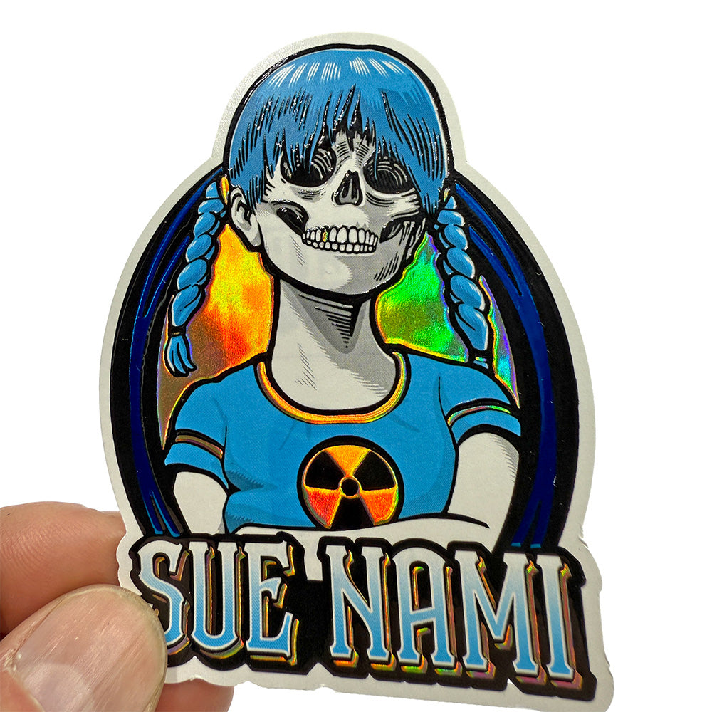 Zoltron Small Sue Nami Foil Stickers (2 Pack)