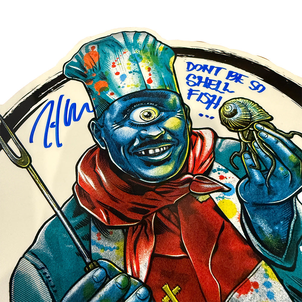 Zoltron SIGNED Cyclops Chef Sticker