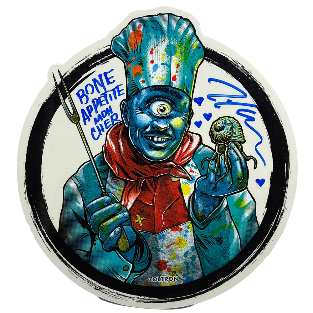 Zoltron SIGNED Cyclops Chef Sticker